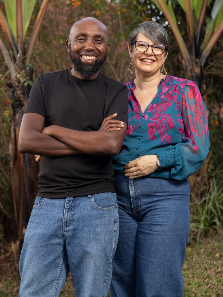 DJ Moz with his wife Debz still loving each other 18 years down the line. Photo: Instagram