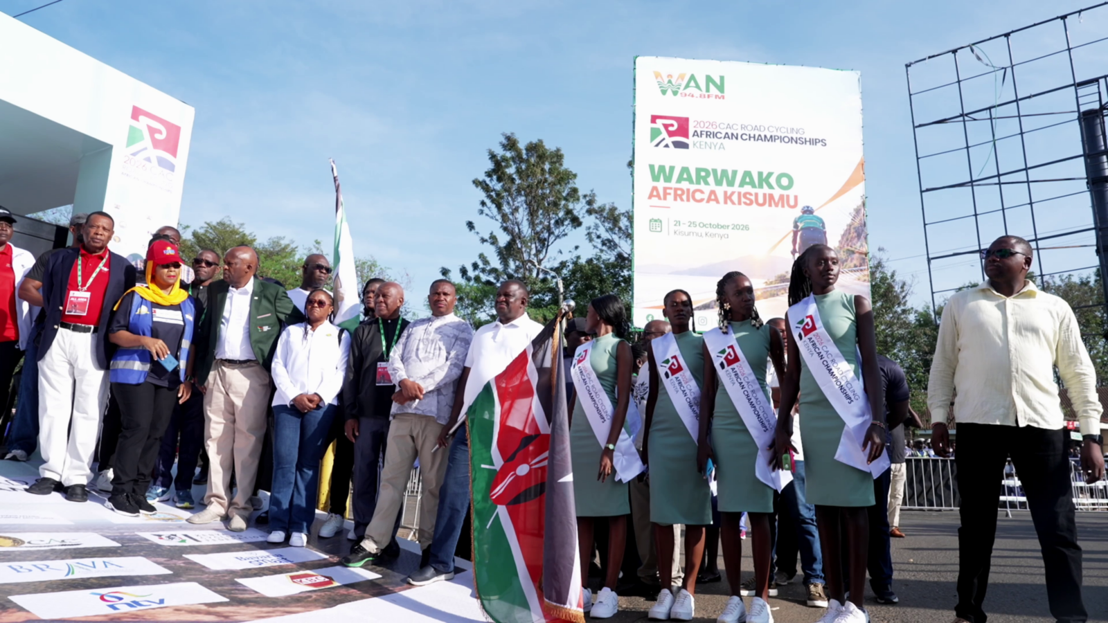 Mvurya flags off African Road Cycling Championship in Kisumu